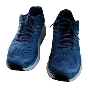 Hoka One One Men Clifton 6 Athletic Running Sneakers In Blue Size 10.5